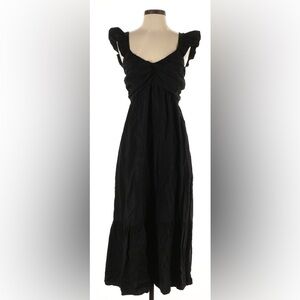 GAP Black Sleeveless Maxi Dress